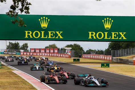 rolex f1 news